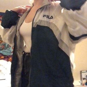vintage fila windbreaker!